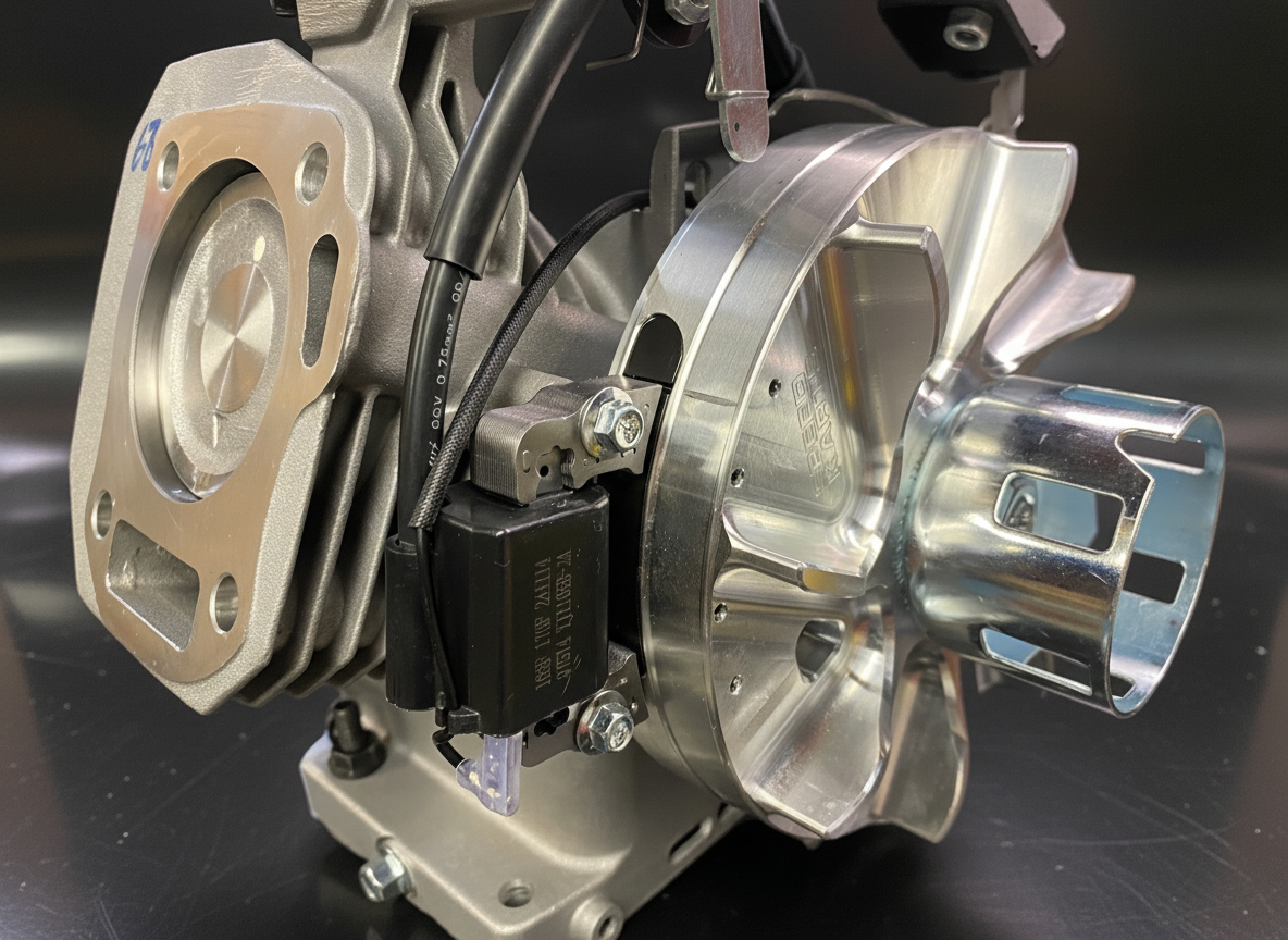 AKRA NKA Short block assembly with cam  flywheel and coil